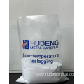 Aluminium alloy refining agent with white and tasteless
